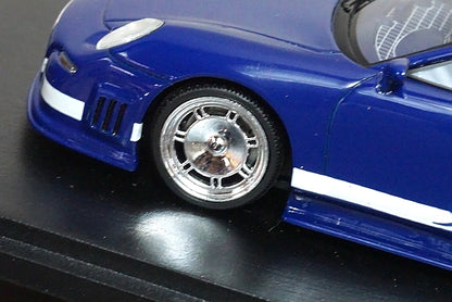 1:43 SPARK S0737 Porsche 9FF GT9 Blue model car