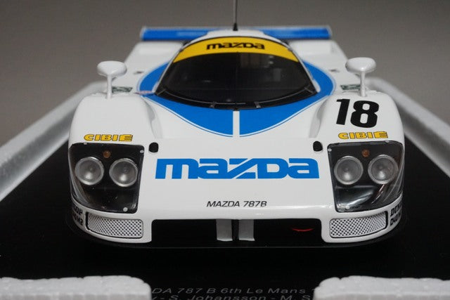 1:18 SPARK 18S295 Mazda 787B #18 24h Le Mans 1991 S.Johansson D.Kennedy M.S.Sala