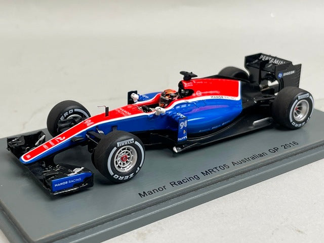 1:43 SPARK S5013 Manor Racing MRT05 Australia GP 2016 #94 P.Wehrlein model car