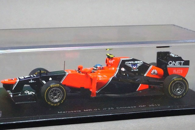 1:43 SPARK S3039 Marussia MR-01 China GP 2012 #25