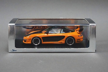 1:43 SPARK S0718 Gemballa Avalanche GT2 600 EVO Black / Orange