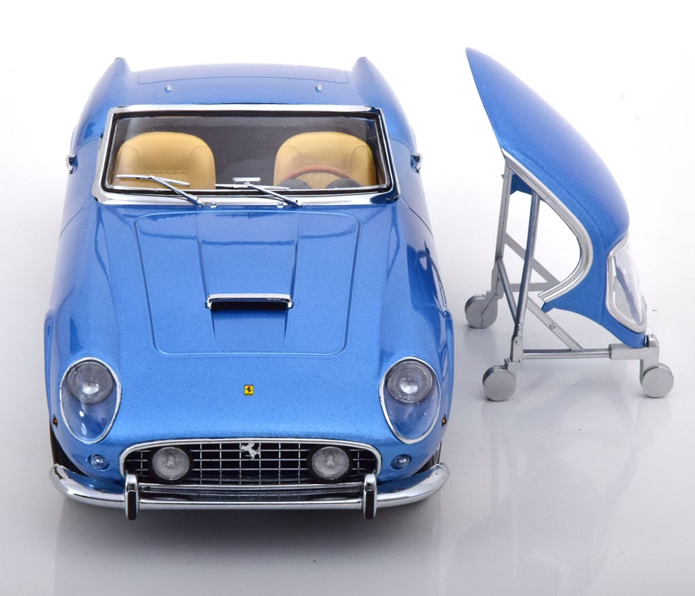 KKDC181044 KK scale 1:18 Ferrari 250 California Spyder 1960 Light Blue Metallic