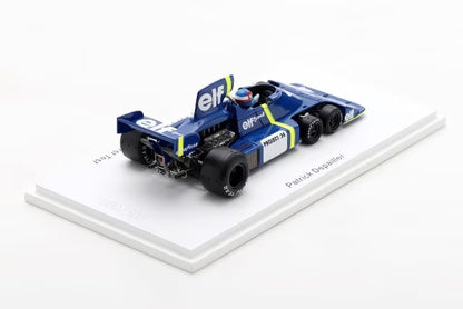 ROMU046 Spark 1:43 ROMU Custom Tyrrell P34 Prototype 1st Test Silverstone P. Depailler