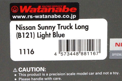 1:43 ignition model IG1116 Nissan Sunny Truck Long B121 Light Blue