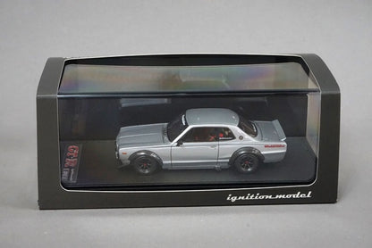 1:43 ignition model IG1601 Nissan Skyline 2000 GT-R KPGC10 Silver