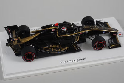 1:43 SPARK SJ120 SF19 carenex team IMPUL TRD001F Super Formula 2022 #19 Yuhi Sekiguchi