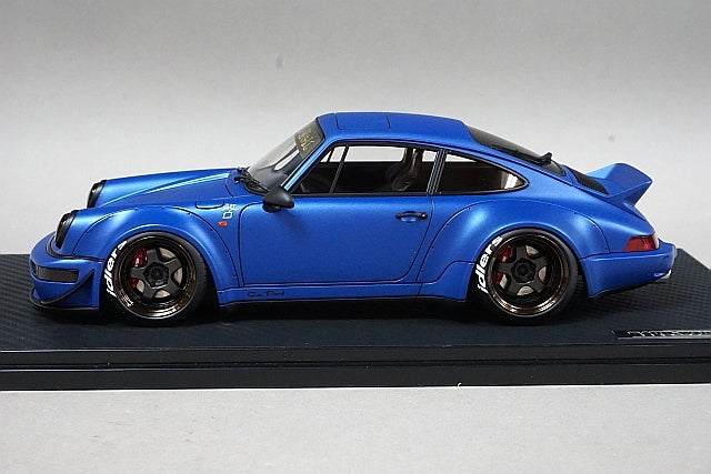 1:18 ignition model IG2461 RWB 964 Matte Blue