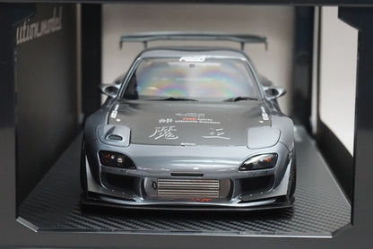 1:18 ignition model IG2041 Mazda RX-7 (FD3S) FEED Maou Gun Metalic model car