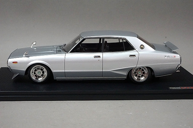 1:18 ignition model IG1978 Nissan Skyline 2000 GT-X (GC110) Silver