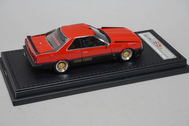 1:43 ignition model IG0449 Nissan Skyline 2000 RS Turbo (R30) Red