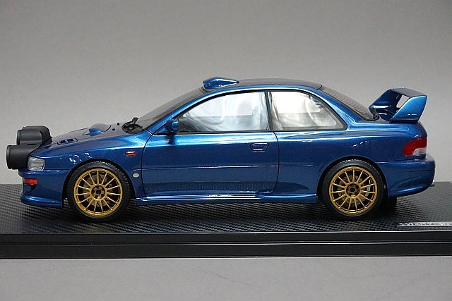 1:18 ignition model IG1636 Subaru Impreza 22B-STi Version (GC8 Kai) Blue Light Pods