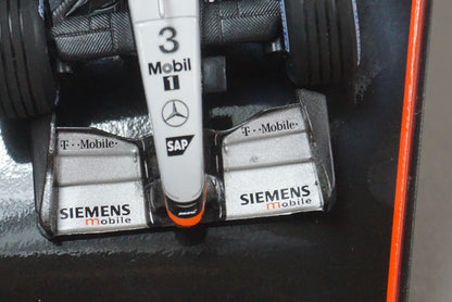 1:43 MINICHAMPS 530024303 McLaren Mercedes MP4-17 D.Coulthard #3