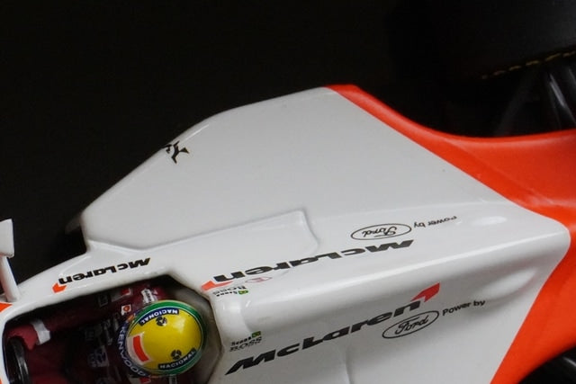 1:43 MINICHAMPS 539934308 McLaren Honda MP4/8 Suzuka 1993 Last Run #8 A.Senna