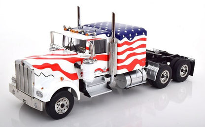 RK180125 ROAD KINGS 1:18 Kenworth W900 Stars & Stripes