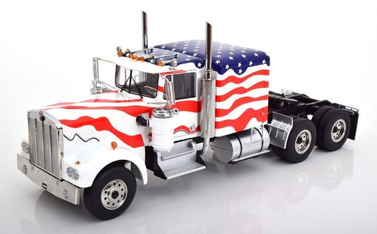 RK180125 ROAD KINGS 1:18 Kenworth W900 Stars & Stripes