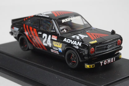 1:43 EBBRO ER-502 ADVAN Sunny TOMEI #24 Black x Red Excite Racing Series