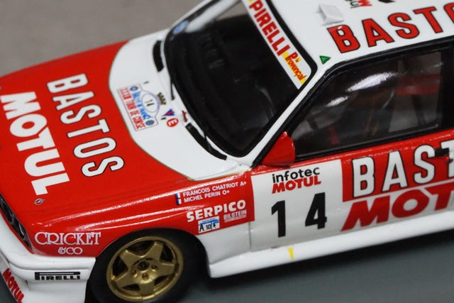 1:43 SPARK SF150 BMW E30 Tour de Corse Rally de France 1989 #14