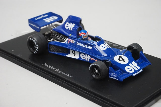 1:43 SPARK S1646 Tyrrell 007 Belgian GP 4th P.Dupayer 1975 #4