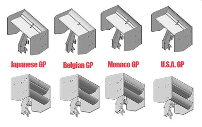 K546 Model Factory HIRO 1:43 McLaren MP4/5B Ver.A 1990 USA GP / Monaco GP Multi-Material Kit