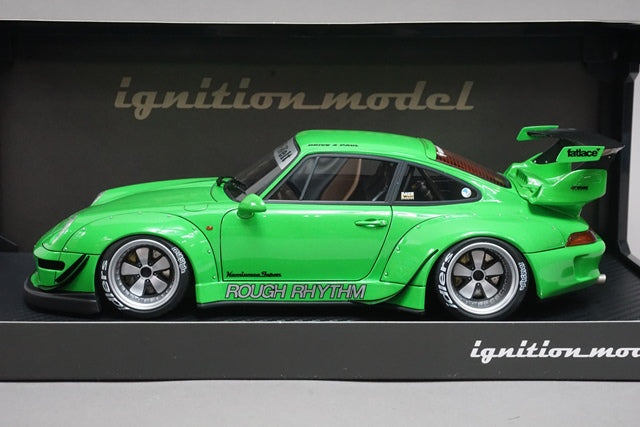 1:18 ignition model IG1953 Porsche RWB 993 Green model car