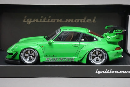 1:18 ignition model IG1953 Porsche RWB 993 Green model car