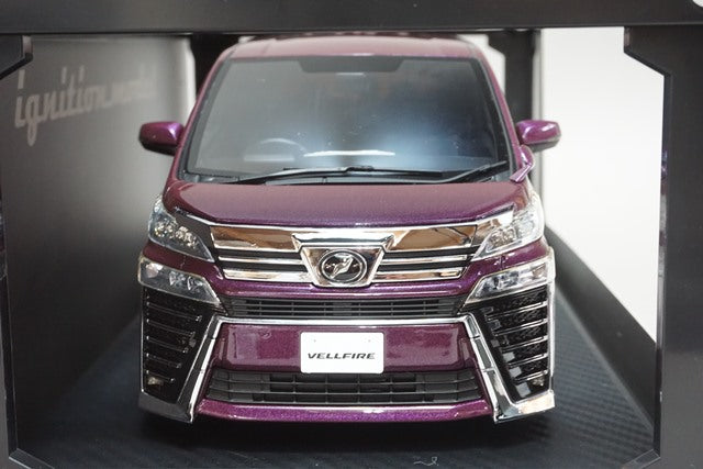 1:18 ignition model IG1674 Toyota Vellfire 30 ZG Purple Metallic