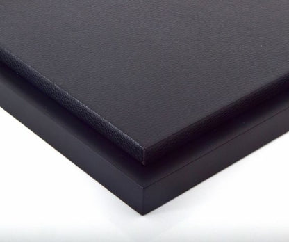 JC-L18BK Jewel Cases 1:18 Scale Acrylic Display Case with Leather Base (Size: Approx. 35.5 x 17 x 15.8cm) Black