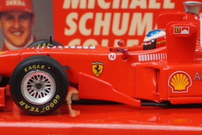 1:43 MINICHAMPS 510984333 Ferrari F300 Tower Wing M.Schumacher 1998 #3 model car