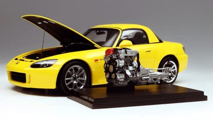 M85103 MH MOTORHELIX 1:18 Honda Honda S2000 AP2 Indy Yellow Pearl