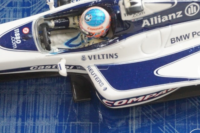 1:43 MINICHAMPS 430000010 Williams BMW FW22 J.Button #10 model car