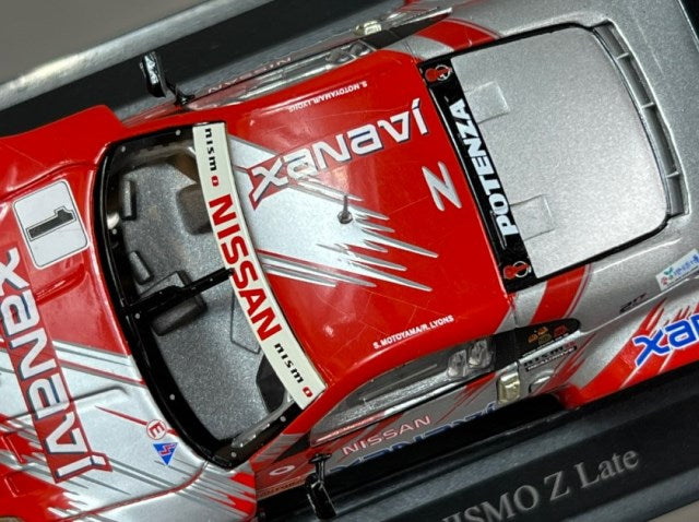 1:43 EBBRO 43668 XANAVI NISMO Z Late Silver/Red #1