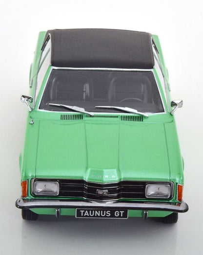 KKDC181004 KK scale 1:18 Ford Taunus GT Coupe 1971 Green Metallic/Black
