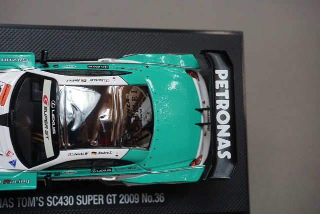 1:43 EBBRO 44181 PETRONAS TOM'S SC430 Super GT500 2009 #36