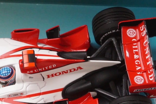 1:43 MINICHAMPS 518074322 Super Aguri Honda SA07 Spain GP 2007 #22 model car