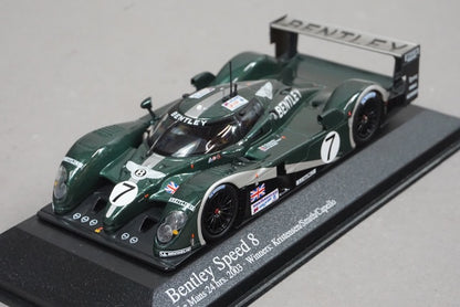 1:43 MINICHAMPS 400031307 Bentley Speed 8 2003 #7 model car