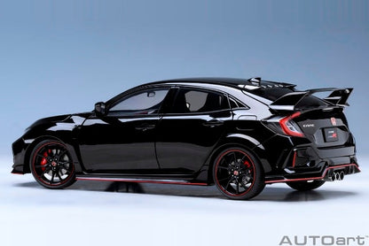 73222 AUTOart 1:18 Honda Civic Type R (FK8) 2021 Crystal Black Pearl