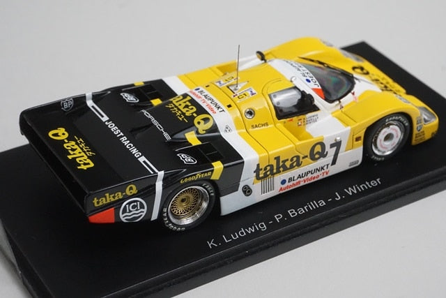 1:43 Spark KBS005 Porsche 956 Le Mans 1986 #7 taka-Q model car