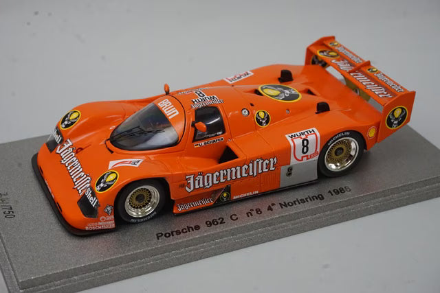 1:43 SPARK NA010 Porsche 962 C 4th Norisring 1988 #8