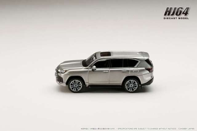 HJ642061T Hobby Japan 1:64 LEXUS LX600 Sonic Titanium