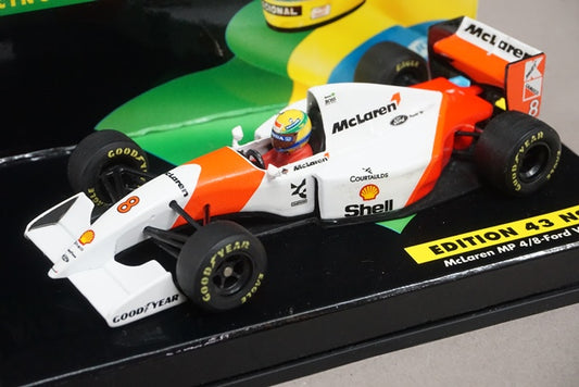 1:43 MINICHAMPS McLaren MP4/8 Ford V8 1993 A. Senna #8 ASC No.8 10043