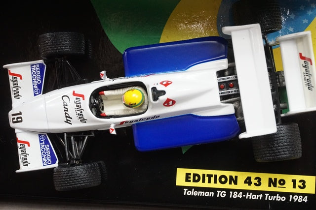 1:43 MINICHAMPS Tallman TG 184 Heart Turbo 1984 A. Senna #19 ASC No.13 10050