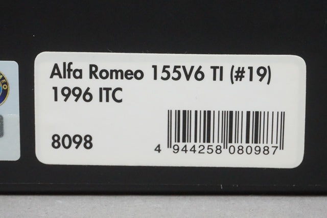 1:43 HPI 8098 Alfa Romeo 155V6 TI ITC 1996 #19