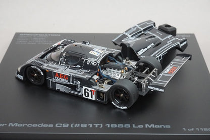 1:43 HPI 8065 Sauber Mercedes C9 Le Mans 1988 #61T