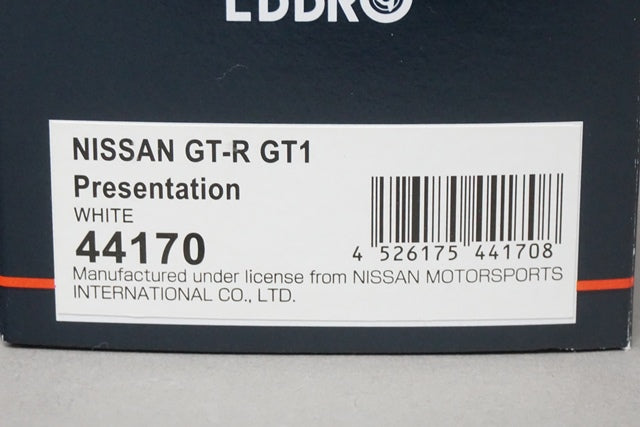 1:43 EBBRO 44170 Nissan GT-R GT1 Presentation