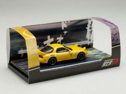 HJ645007DB Hobby JAPAN 1:64 Mazda MAZDA RX-7 (FD3S) RED SUNS / Initial D VS Takeshi Nakazato with Keisuke Takahashi Driver Figure