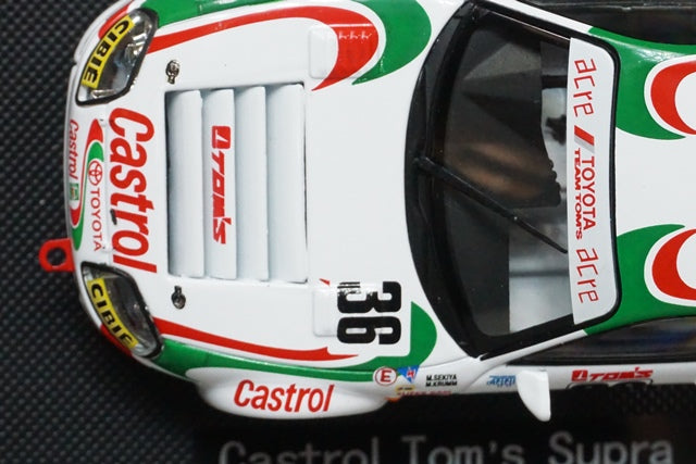 1:43 EBBRO 43976 Toyota Castrol Tom's Supra JGTC 1995 #36