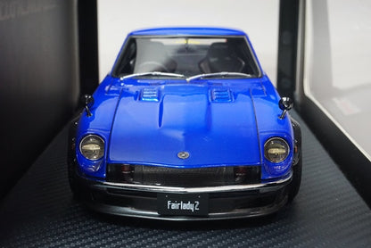 1:18 ignition model IG0649 Nissan Fairlady Z (S30) Blue