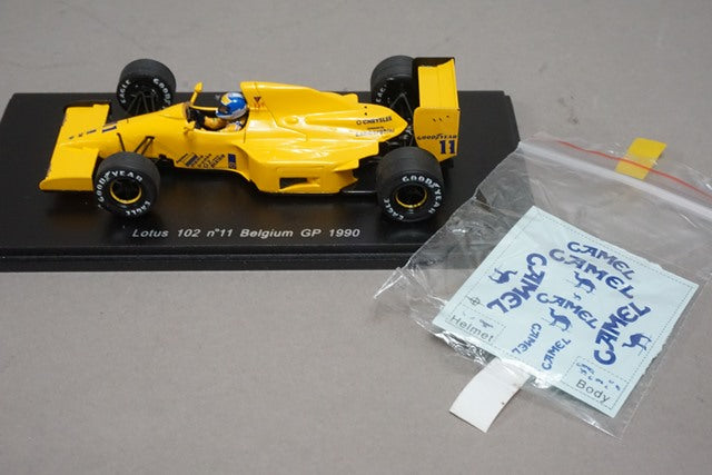 1:43 SPARK S1782 Lotus 102 Belgian GP 1990 #11