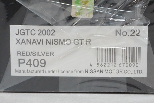 1:43 EBBRO P409 Xanavi NISMO GT-R JGTC 2002 #22