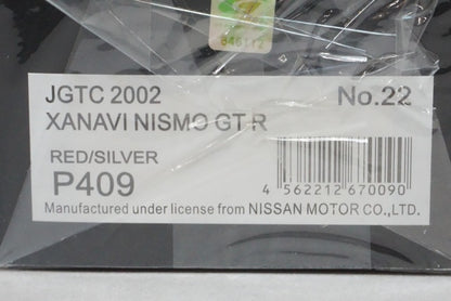 1:43 EBBRO P409 Xanavi NISMO GT-R JGTC 2002 #22